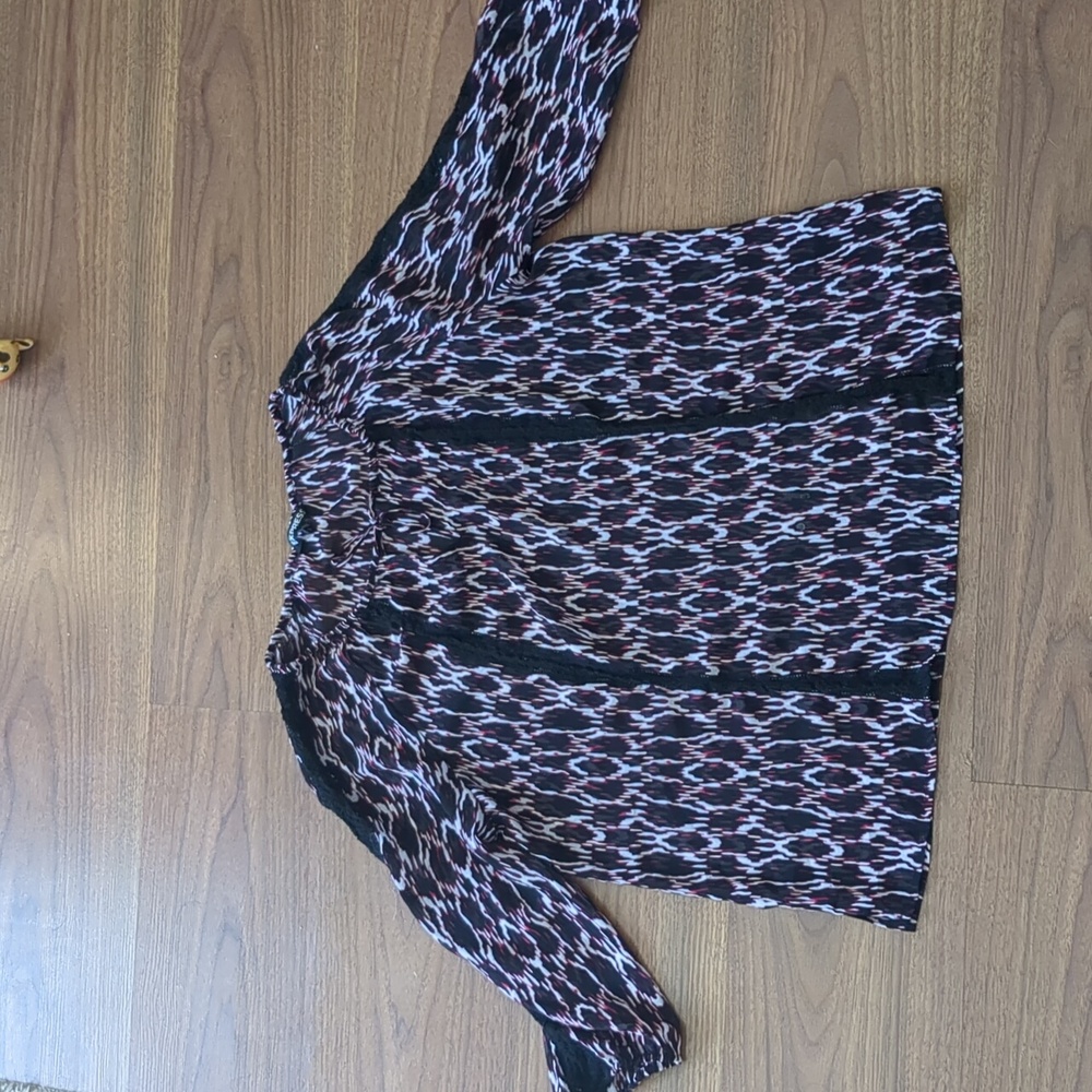 Flowy sheer top / Express / Lg